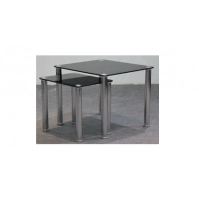 Modern Glass Nesting Table Coffee Table